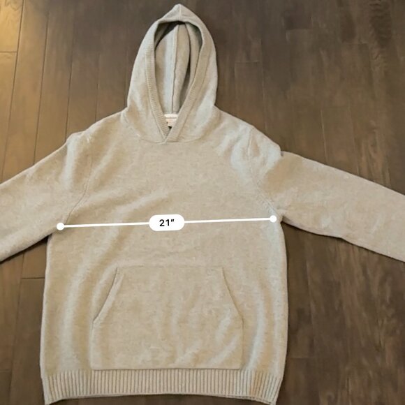 Gray Goodfellow Large Men's Hoodie Sweater - Picture 7 of 9
